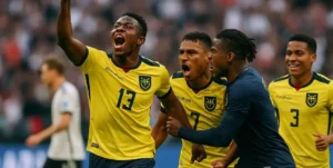 Noticia: Ecuador remonta a Alemania y clasifica a octavos del Mundial 2026.