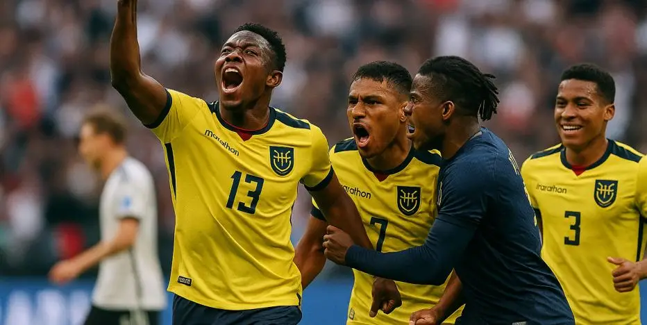 Noticia: Ecuador remonta a Alemania y clasifica a octavos del Mundial 2026.
