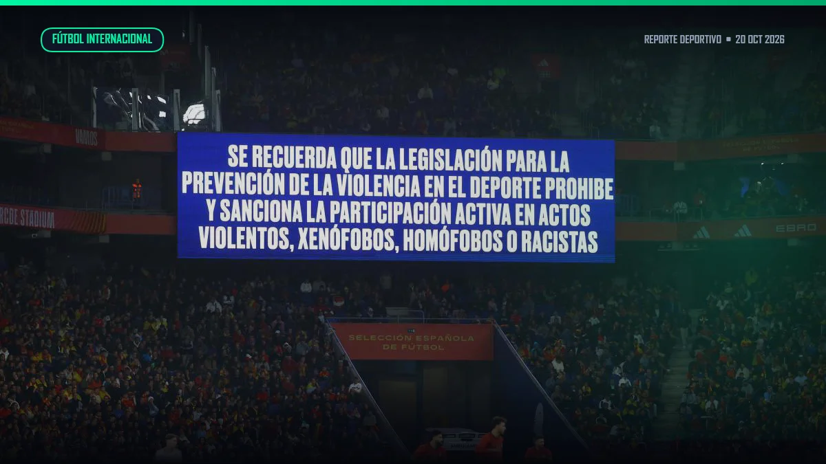 FIFA ratifica sanción a España por cánticos islamófobos ante Egipto