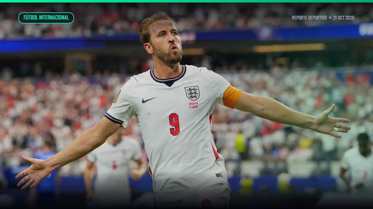 Inglaterra Avasallante: Aplastó 7-0 a Croacia con Doblete de Harry Kane