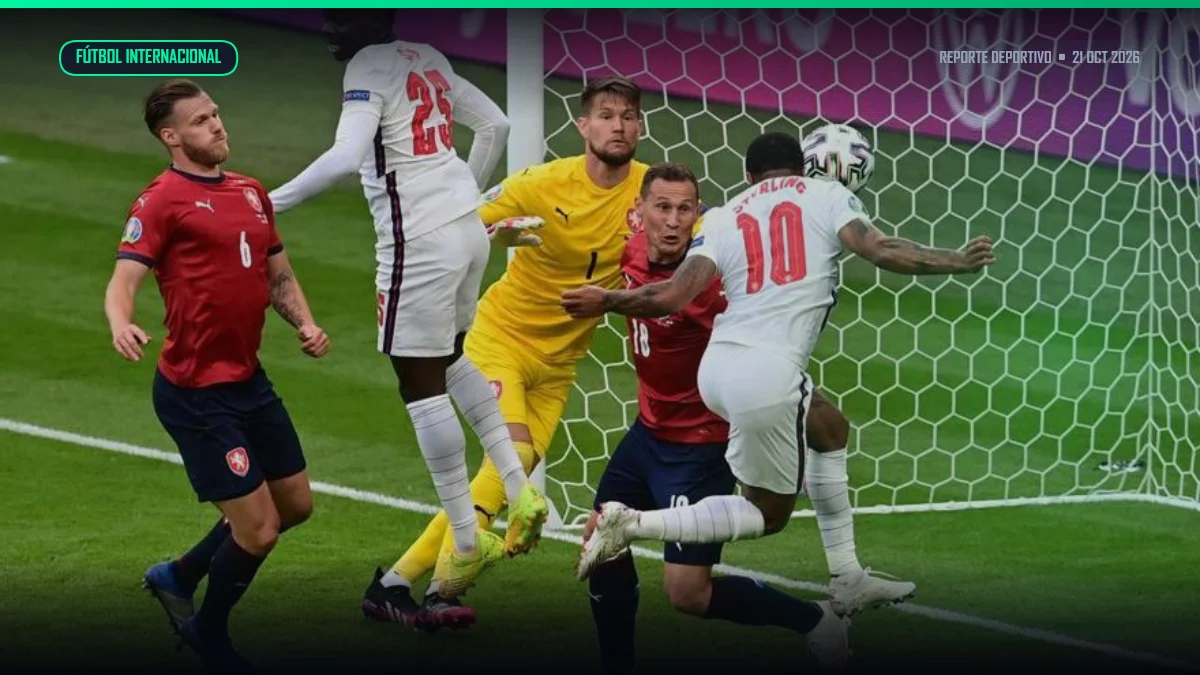 Inglaterra Aplasta a República Checa con Goleada en Wembley
