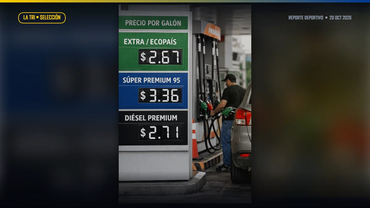 Combustibles en Ecuador Bajan de Precio tras Ajuste Mensual