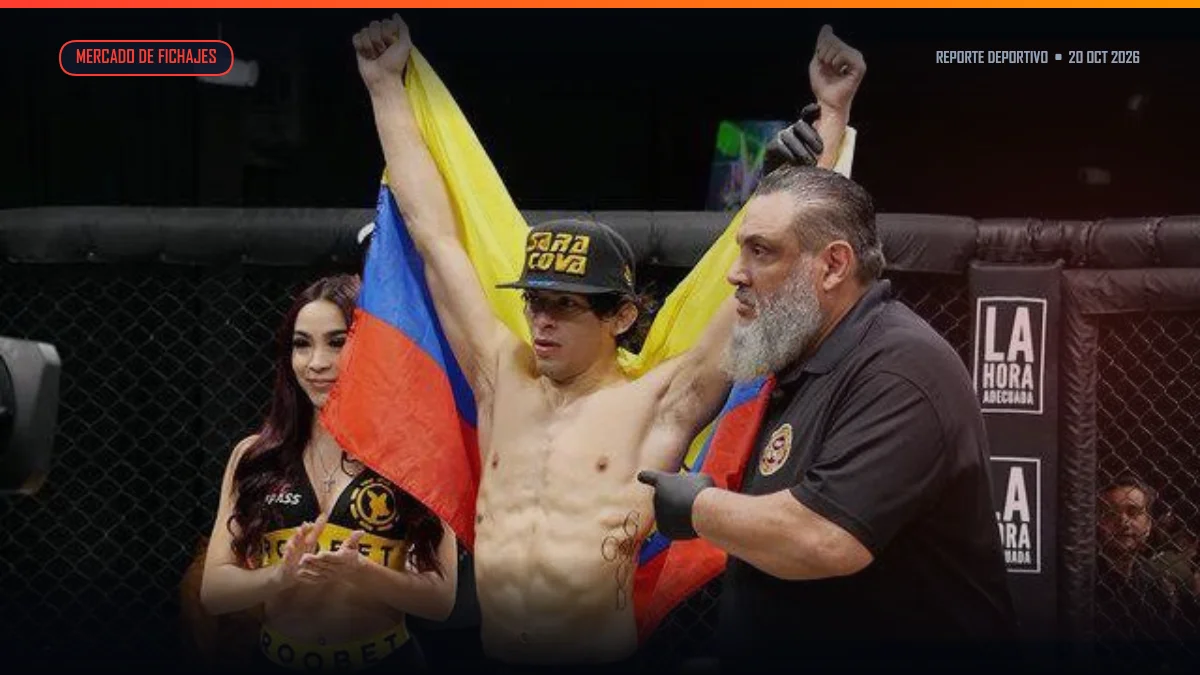 La UFC Pregunta Directamente por el Fichaje Bomba de Andrés Luna Martinetti