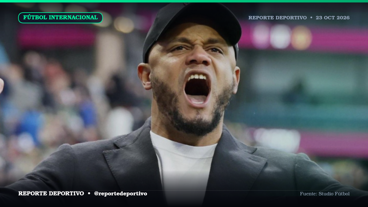 Vincent Kompany técnico del Bayern Múnich hospitalizado de urgencia