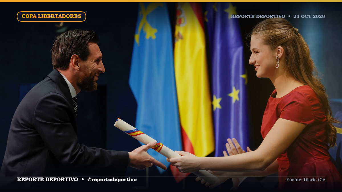Lionel Messi recibiendo homenaje y reconocimiento internacional