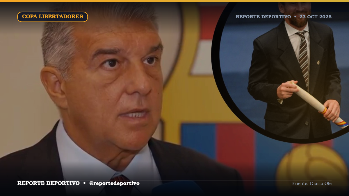 Joan Laporta elogia a Lionel Messi tras recibir el Premio Princesa de Asturias