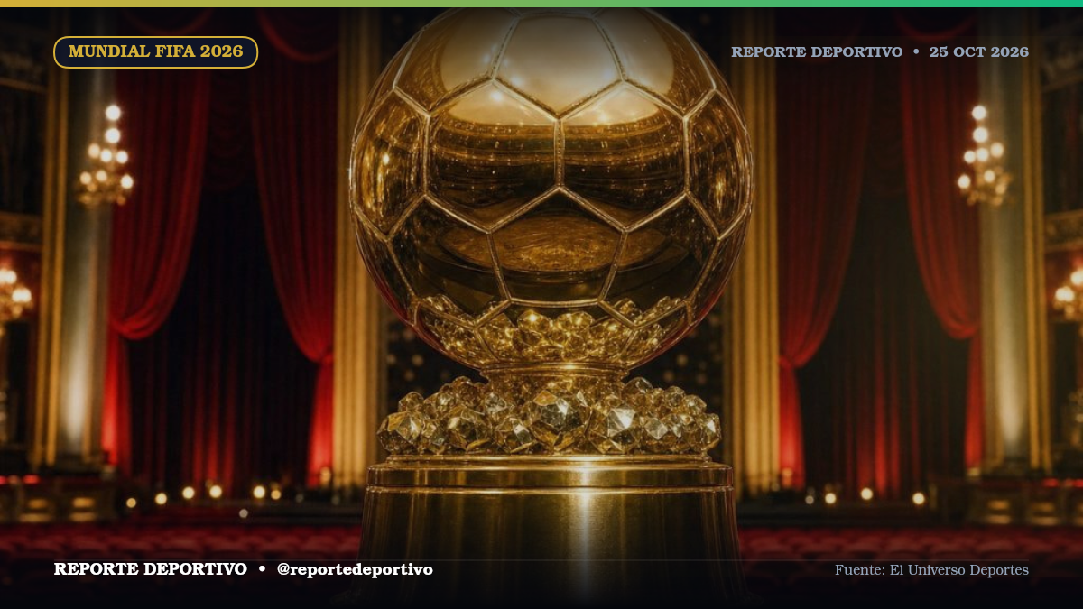 Balon de Oro 2026 horarios y canales de transmision en vivo